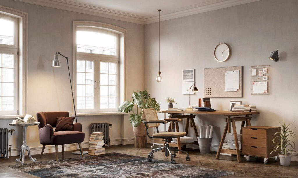 modern home office interior