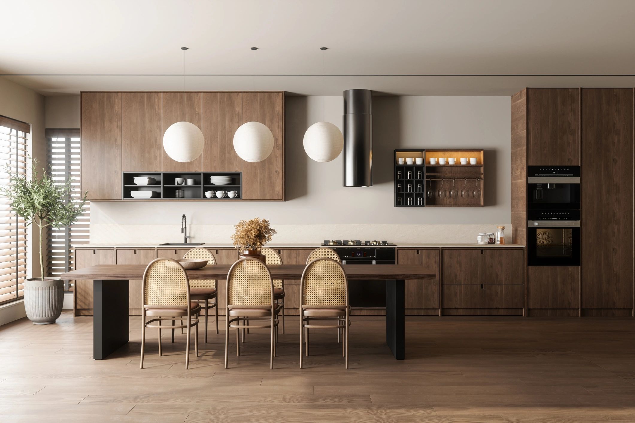 modern interior kitchen